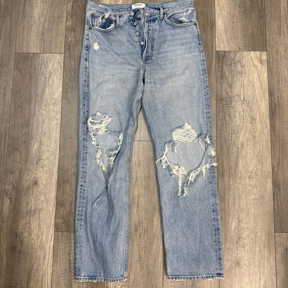 Agolde 90s Distressed Jeans